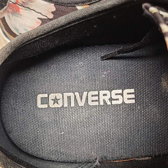 Converse Cons Zakim Ox floral low top skateboard sneakers size 11 - Picture 8 of 10